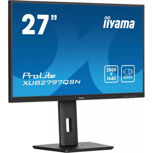 Купить Монитор Iiyama 27" ProLite XUB2797QSN-B2 Black - цена в Харькове, Киеве, Днепре, Одессе
в интернет-магазине Telemart фото