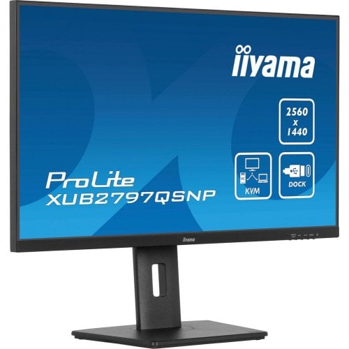 Купить Монитор Iiyama 27" ProLite XUB2797QSNP-B1 Black - цена в Харькове, Киеве, Днепре, Одессе
в интернет-магазине Telemart фото