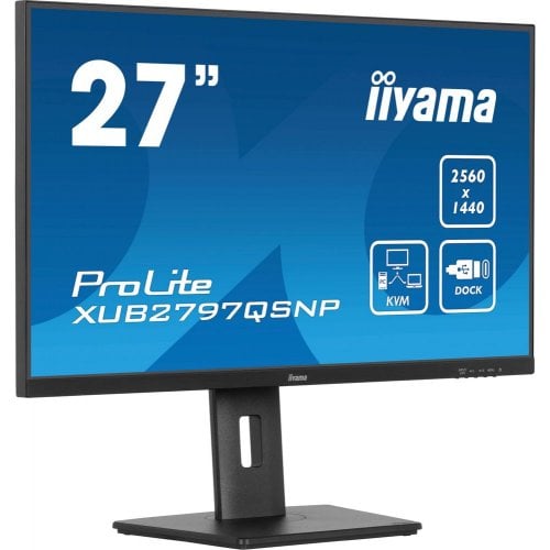 Купить Монитор Iiyama 27" ProLite XUB2797QSNP-B1 Black - цена в Харькове, Киеве, Днепре, Одессе
в интернет-магазине Telemart фото