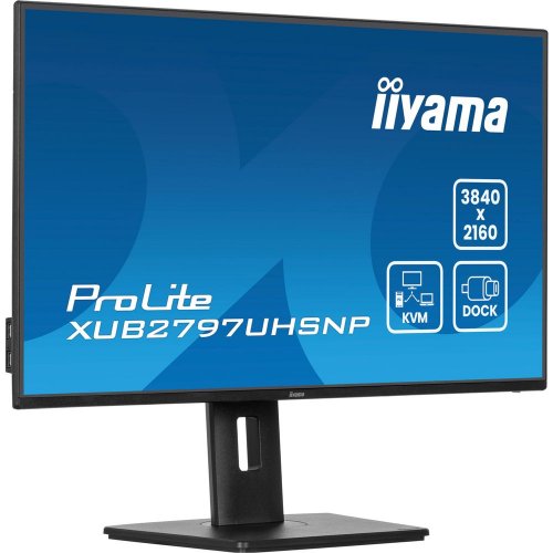 Купить Монитор Iiyama 27" ProLite XUB2797UHSNP-B1 Black - цена в Харькове, Киеве, Днепре, Одессе
в интернет-магазине Telemart фото