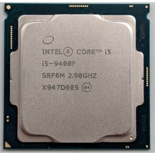 Процесор Intel Core i5-9400F 2.9(4.1)GHz 9MB s1151 Tray (CM8068403358819) (Відновлено продавцем, 736299) купити з перевіркою сумісності: огляд, характеристики, ціна у Києві, Львові, Вінниці, Хмельницькому, Івано-Франківську, Україні | інтернет-магазин TELEMART.UA фото