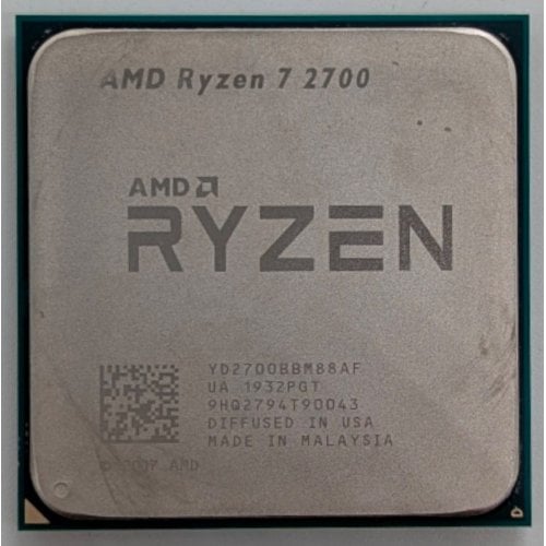 Купить Процессор AMD Ryzen 7 2700 3.2(4.1)GHz 16MB sAM4 Tray (YD2700BBM88AF) (Восстановлено продавцом, 736353) с проверкой совместимости: обзор, характеристики, цена в Киеве, Днепре, Одессе, Харькове, Украине | интернет-магазин TELEMART.UA фото