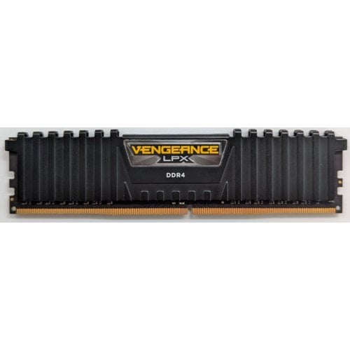 Озп Corsair DDR4 8GB 2666Mhz Vengeance LPX (CMK8GX4M1A2666C16) Black (Відновлено продавцем, 736430) купити з перевіркою сумісності: огляд, характеристики, ціна у Києві, Львові, Вінниці, Хмельницькому, Івано-Франківську, Україні | інтернет-магазин TELEMART.UA фото