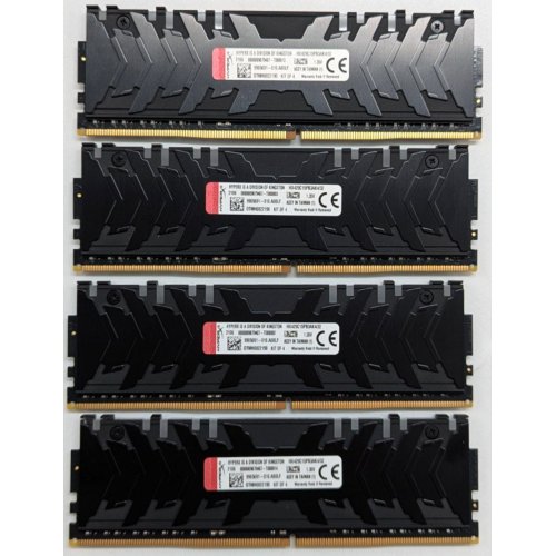 Озп HyperX DDR4 32GB (4x8GB) 2933Mhz Predator RGB (HX429C15PB3AK4/32) (Відновлено продавцем, 736602) купити з перевіркою сумісності: огляд, характеристики, ціна у Києві, Львові, Вінниці, Хмельницькому, Івано-Франківську, Україні | інтернет-магазин TELEMART.UA фото