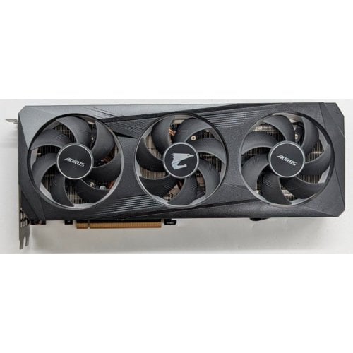 Відеокарта Gigabyte AORUS Radeon RX 6750 XT Elite 12288MB (GV-R675XTAORUS E-12GD) (Відновлено продавцем, 736710) купити з перевіркою сумісності: огляд, характеристики, ціна у Києві, Львові, Вінниці, Хмельницькому, Івано-Франківську, Україні | інтернет-магазин TELEMART.UA фото