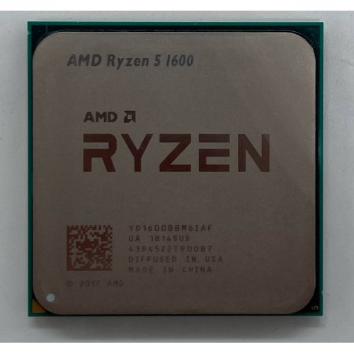 Процесор AMD Ryzen 5 1600 3.2(3.6)GHz sAM4 Tray (YD1600BBM6IAE) (Відновлено продавцем, 737053) купити з перевіркою сумісності: огляд, характеристики, ціна у Києві, Львові, Вінниці, Хмельницькому, Івано-Франківську, Україні | інтернет-магазин TELEMART.UA фото