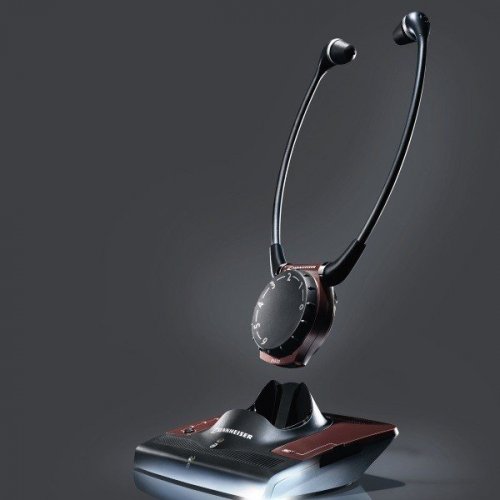 Купить Наушники Sennheiser SET 830-TV (502006) Black - цена в Харькове, Киеве, Днепре, Одессе
в интернет-магазине Telemart фото