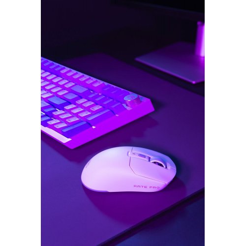 Миша Proove Gaming Rate Pro (WMRP00022002) White купити в Україні: Київ, Львів, Хмельницький, Тернопіль | Низька ціна, відгуки, характеристики від TELEMART фото