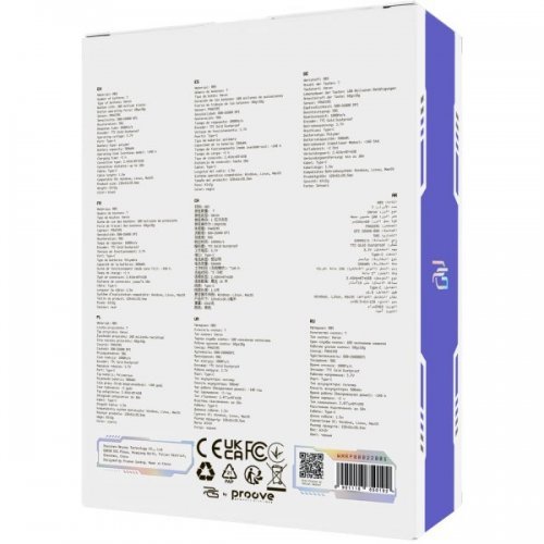 Миша Proove Gaming Rate Pro (WMRP00022001) Black купити в Україні: Київ, Львів, Хмельницький, Тернопіль | Низька ціна, відгуки, характеристики від TELEMART фото