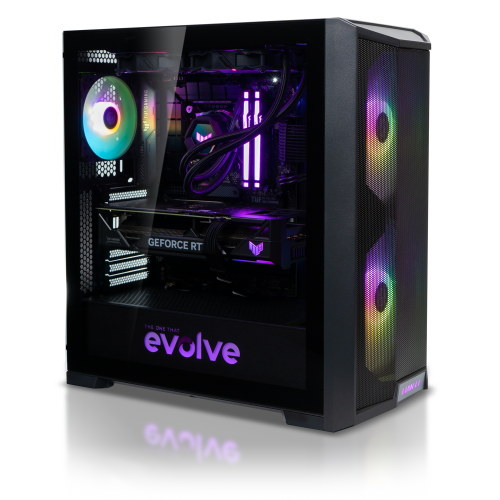 Купити Комп'ютер EVOLVE GamePart Gold B (EVGP-GBR770N507TI-D532S1TBK) Black - ціна в Києві, Львові, Вінниці, Хмельницькому, Франківську, Україні | інтернет-магазин TELEMART.UA фото