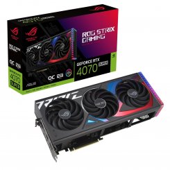 Уцінка відеокарта Asus ROG Strix GeForce RTX 4070 SUPER OC 12228MB (ROG-STRIX-RTX4070S-O12G-GAMING) (Сліди використання, 737480)