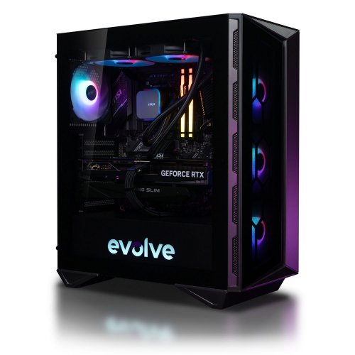 Компьютер EVOLVE PoweredBy MSI 9H+ (EVGP-9HR980X3DN507TI-D564S1TBKSH) Black/Shadow купить в Украине: Киев, Днепр, Харьков, Одесса  | Низкая цена, отзывы, характеристики от TELEMART фото