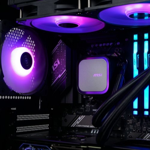 Компьютер EVOLVE PoweredBy MSI 9H+ (EVGP-9HR980X3DN507TI-D564S1TBKSH) Black/Shadow купить в Украине: Киев, Днепр, Харьков, Одесса  | Низкая цена, отзывы, характеристики от TELEMART фото