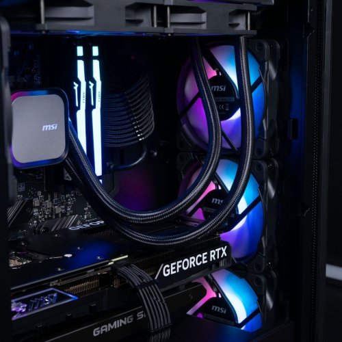 Компьютер EVOLVE PoweredBy MSI 9H+ (EVGP-9HR980X3DN507TI-D564S1TBKSH) Black/Shadow купить в Украине: Киев, Днепр, Харьков, Одесса  | Низкая цена, отзывы, характеристики от TELEMART фото