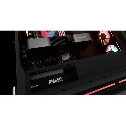 Блок живлення Corsair RM650e 650W (CP-9020302-EU) купити з перевіркою сумісності: огляд, характеристики, ціна у Києві, Львові, Вінниці, Хмельницькому, Івано-Франківську, Україні | інтернет-магазин TELEMART.UA фото