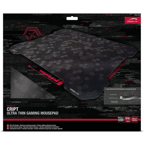 Купить Коврик для мышки Speedlink Cript Ultra Thin (SL-620102-CAM) Gray - цена в Харькове, Киеве, Днепре, Одессе
в интернет-магазине Telemart фото