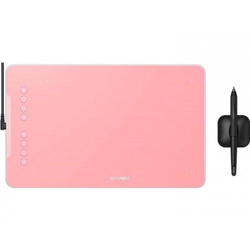 Купити Графічний планшет XP-Pen Deco 01V2 Pink - ціна в Києві, Львові, Вінниці, Хмельницькому, Франківську, Україні | інтернет-магазин TELEMART.UA фото