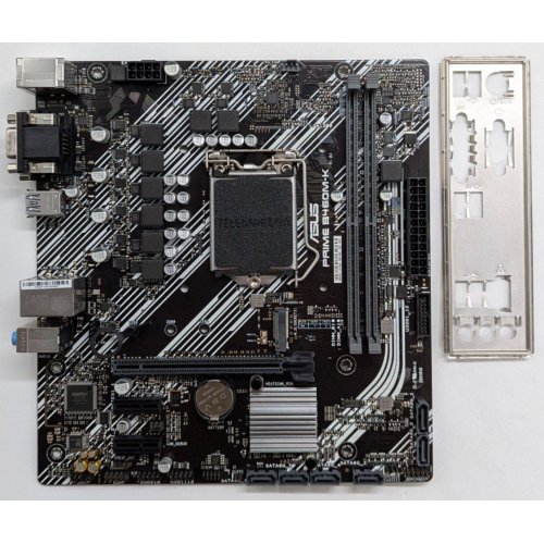 Материнська плата Asus PRIME B460M-K (s1200, Intel B460) (Відновлено продавцем, 738356) купити з перевіркою сумісності: огляд, характеристики, ціна у Києві, Львові, Вінниці, Хмельницькому, Івано-Франківську, Україні | інтернет-магазин TELEMART.UA фото