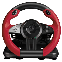 Кермо Speedlink Trailblazer Racing Wheel PS4/XBOX ONE/PS3/PC (SL-450500-BK) Black