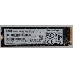 Ssd-диск Western Digital SN730 512GB M.2 (2280 PCI-E) (SDBPNTY-512G-1027) (Відновлено продавцем, 738428)