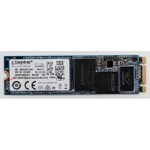 Ssd-диск Kingston 128GB M.2 (2280 PCI-E) (RBU-SNS8154P3-128GJ1) (Відновлено продавцем, 738438) купити з перевіркою сумісності: огляд, характеристики, ціна у Києві, Львові, Вінниці, Хмельницькому, Івано-Франківську, Україні | інтернет-магазин TELEMART.UA фото