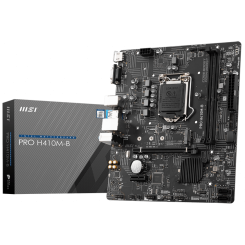 Материнська плата MSI PRO H410M-B (s1200, H510) (Відновлено продавцем, 738490)