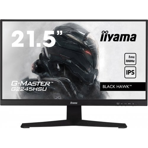 Купить Монитор Iiyama 21.5" G-Master G2245HSU-B2 Black - цена в Харькове, Киеве, Днепре, Одессе
в интернет-магазине Telemart фото