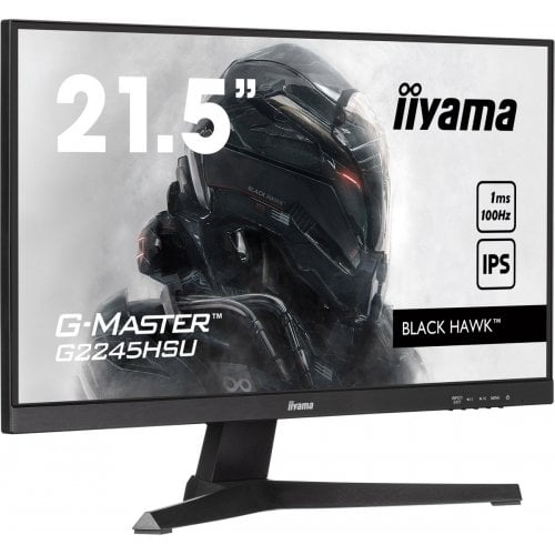 Купить Монитор Iiyama 21.5" G-Master G2245HSU-B2 Black - цена в Харькове, Киеве, Днепре, Одессе
в интернет-магазине Telemart фото