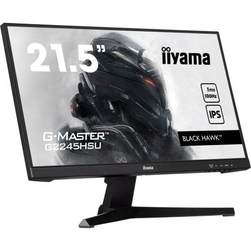 Купить Монитор Iiyama 21.5" G-Master G2245HSU-B2 Black - цена в Харькове, Киеве, Днепре, Одессе
в интернет-магазине Telemart фото