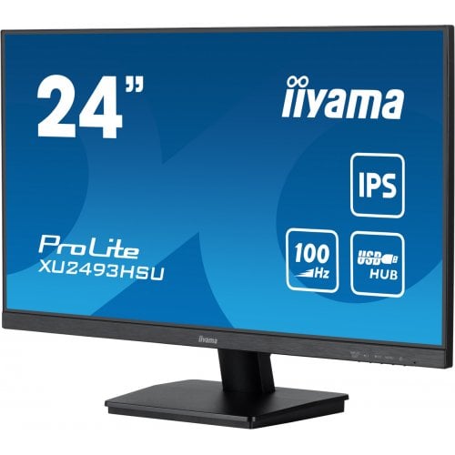 Купить Монитор Iiyama 23.8" ProLite XU2493HSU-B7 Black - цена в Харькове, Киеве, Днепре, Одессе
в интернет-магазине Telemart фото