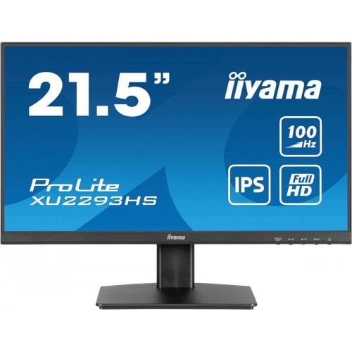 Купить Монитор Iiyama 21.5" ProLite XU2293HS-B6 Black - цена в Харькове, Киеве, Днепре, Одессе
в интернет-магазине Telemart фото