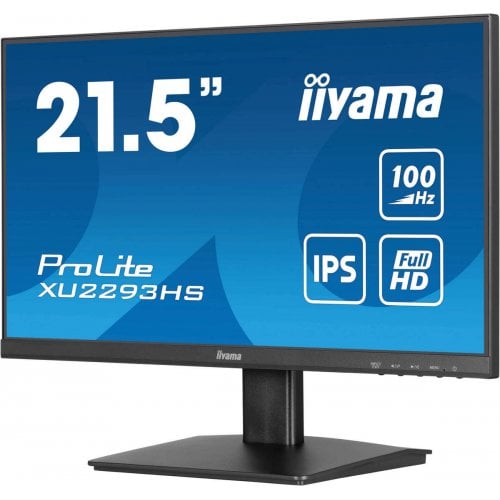 Купить Монитор Iiyama 21.5" ProLite XU2293HS-B6 Black - цена в Харькове, Киеве, Днепре, Одессе
в интернет-магазине Telemart фото