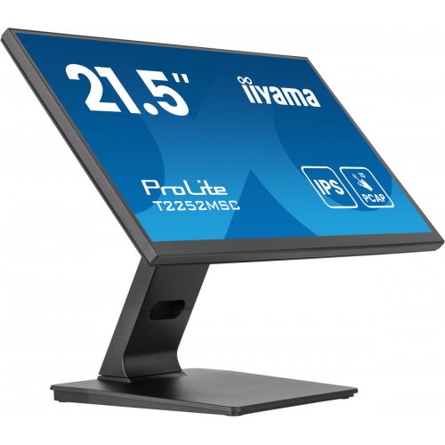 Купить Монитор Iiyama 21.5" ProLite T2252MSC-B2AG Black - цена в Харькове, Киеве, Днепре, Одессе
в интернет-магазине Telemart фото