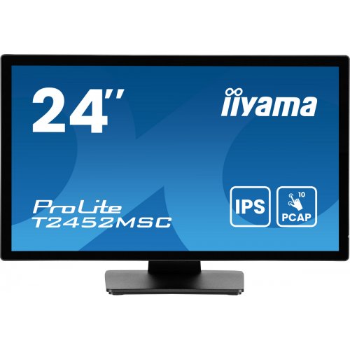 Купить Монитор Iiyama 23.8" ProLite T2452MSC-B1AG Black - цена в Харькове, Киеве, Днепре, Одессе
в интернет-магазине Telemart фото