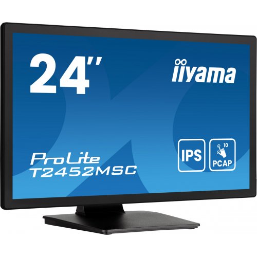 Купить Монитор Iiyama 23.8" ProLite T2452MSC-B1AG Black - цена в Харькове, Киеве, Днепре, Одессе
в интернет-магазине Telemart фото