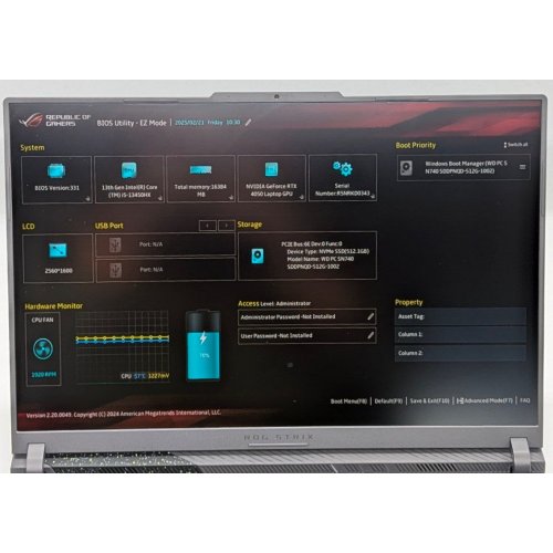 Купить Ноутбук Asus ROG Strix G16 G614JU-N4224 (90NR0CC2-M00D80) Volt Green (Восстановлено продавцом, 738738) - цена в Харькове, Киеве, Днепре, Одессе
в интернет-магазине Telemart фото