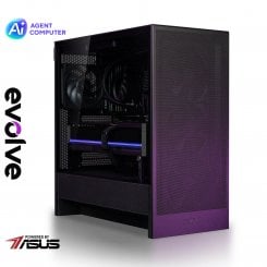 Компьютер EVOLVE UltraPart Platinum 9B (EVGP-P9BR995XN509-D564S1TBKDK) Black/Dark / AMD Ryzen 9 9950X (4.3-5.7), 16 ядер / NVIDIA GeForce RTX 5090 / 64 ГБ (DDR5) / 1024 ГБ (SSD)