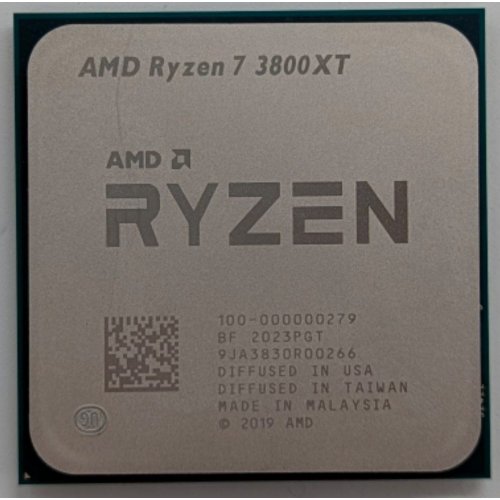 Процесор AMD Ryzen 7 3800XT 4.2(4.7)GHz 32MB sAM4 Tray (100-100000279) (Відновлено продавцем, 738924) купити з перевіркою сумісності: огляд, характеристики, ціна у Києві, Львові, Вінниці, Хмельницькому, Івано-Франківську, Україні | інтернет-магазин TELEMART.UA фото