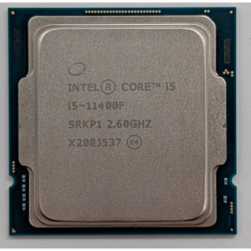 Процесор Intel Core i5-11400F 2.6(4.4)GHz 12MB s1200 Tray (CM8070804497016) (Відновлено продавцем, 738926) купити з перевіркою сумісності: огляд, характеристики, ціна у Києві, Львові, Вінниці, Хмельницькому, Івано-Франківську, Україні | інтернет-магазин TELEMART.UA фото