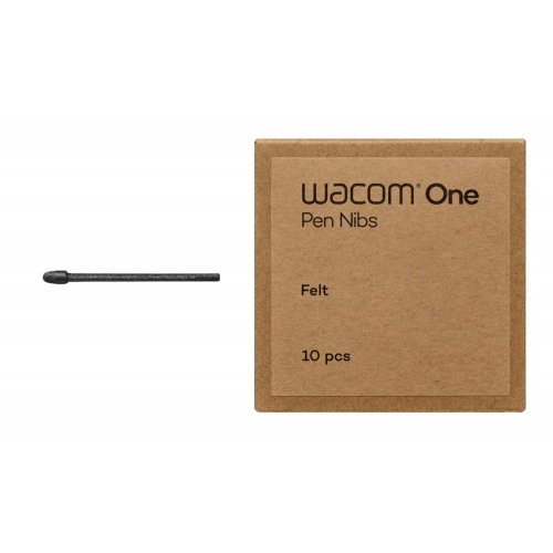 Купити Набір повстяних наконечників Wacom для One Standard Pen 10 шт (ACK24919Z) - ціна в Києві, Львові, Вінниці, Хмельницькому, Франківську, Україні | інтернет-магазин TELEMART.UA фото