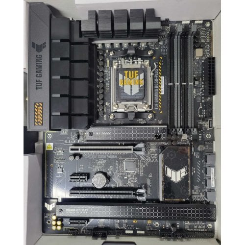 Купить Уценка материнская плата Asus TUF GAMING B650-PLUS WIFI (sAM5, AMD B650) (Следы использования, 738956) с проверкой совместимости: обзор, характеристики, цена в Киеве, Днепре, Одессе, Харькове, Украине | интернет-магазин TELEMART.UA фото