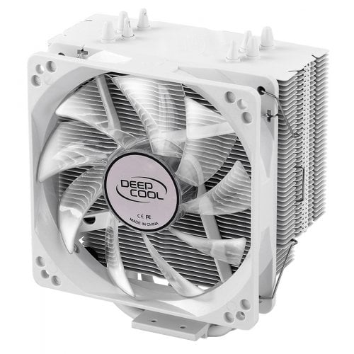 Кулер Deepcool GAMMAXX 400 (DP-MCH4-GMX400WT) White купити з перевіркою сумісності: огляд, характеристики, ціна у Києві, Львові, Вінниці, Хмельницькому, Івано-Франківську, Україні | інтернет-магазин TELEMART.UA фото