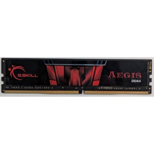 Озп G.Skill DDR4 8GB 3200Mhz Aegis (F4-3200C16S-8GIS) (Відновлено продавцем, 739142) купити з перевіркою сумісності: огляд, характеристики, ціна у Києві, Львові, Вінниці, Хмельницькому, Івано-Франківську, Україні | інтернет-магазин TELEMART.UA фото