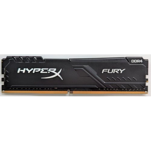 Озп HyperX DDR4 8GB 2666Mhz Fury Black (HX426C16FB3/8) (Відновлено продавцем, 739154) купити з перевіркою сумісності: огляд, характеристики, ціна у Києві, Львові, Вінниці, Хмельницькому, Івано-Франківську, Україні | інтернет-магазин TELEMART.UA фото