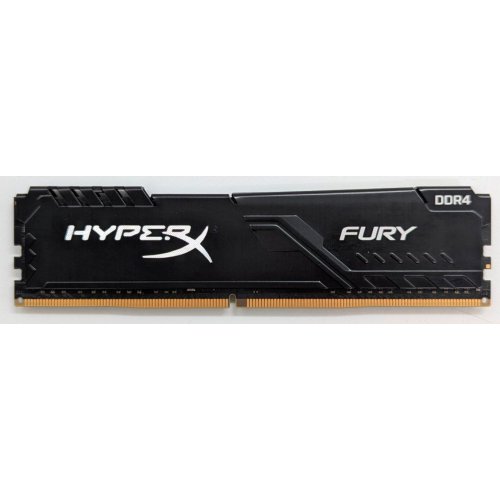 Озп HyperX DDR4 8GB 2666Mhz Fury Black (HX426C16FB3/8) (Відновлено продавцем, 739275) купити з перевіркою сумісності: огляд, характеристики, ціна у Києві, Львові, Вінниці, Хмельницькому, Івано-Франківську, Україні | інтернет-магазин TELEMART.UA фото