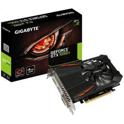 Видеокарта Gigabyte GeForce GTX 1050 Ti WindForce 2X OC 4096MB (GV-N105TWF2OC-4GD) (Восстановлено продавцом, 739303)