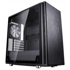 Корпус Fractal Design Define Mini C TG без БП (FD-CA-DEF-MINI-C-BK-TG) Black (Восстановлено продавцом, 739568)