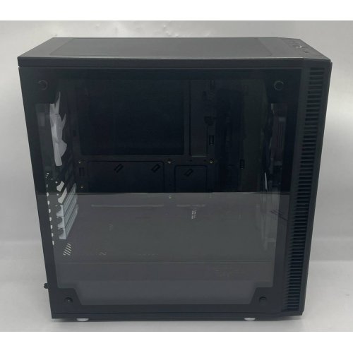 Корпус Fractal Design Define Mini C TG без БЖ (FD-CA-DEF-MINI-C-BK-TG) Black (Відновлено продавцем, 739568) купити з перевіркою сумісності: огляд, характеристики, ціна у Києві, Львові, Вінниці, Хмельницькому, Івано-Франківську, Україні | інтернет-магазин TELEMART.UA фото