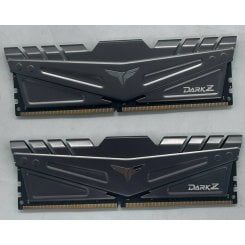 Озу Team DDR4 16GB (2x8GB) 3200MHz T-Force Dark Z (TDZGD48G3200HC16CBK) (Восстановлено продавцом, 739620)