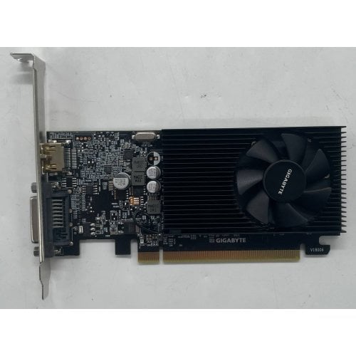 Відеокарта Gigabyte GeForce GT 1030 Low Profile D4 2048MB (GV-N1030D4-2GL) (Відновлено продавцем, 739627) купити з перевіркою сумісності: огляд, характеристики, ціна у Києві, Львові, Вінниці, Хмельницькому, Івано-Франківську, Україні | інтернет-магазин TELEMART.UA фото